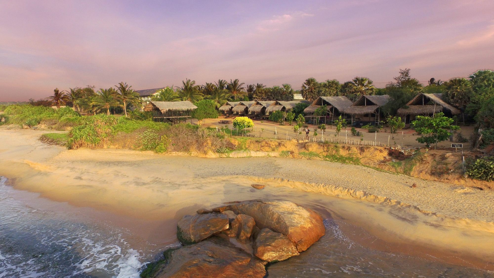 The Beach Camp Yala Kirinda  Eksteriør billede